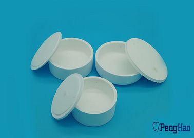 Laborgebrauchs-Zirkoniumdioxid-Sinternbehälter, Porzellan-Ofen-Behälter der hohen Temperatur zahnmedizinischer