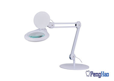 3 Diopter-flexible tragbare Beleuchtungs-Bank-Lupen-Lampe mit belasteter Basis