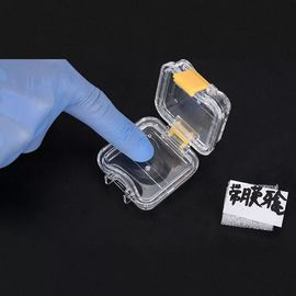 Transparentes zahnmedizinisches Labor bearbeitet elastisches Plastikzahnetui Membrance für Gebiss