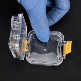 Transparentes zahnmedizinisches Labor bearbeitet elastisches Plastikzahnetui Membrance für Gebiss