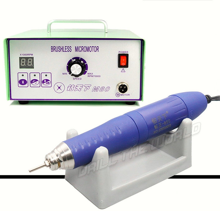 zahnmedizinisches Labor 150W 70000rpm bearbeitet schwanzlosen Mikromotor Micromotor DC0-36V 1.5A maschinell
